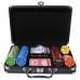 Набор для Покера 200 фишек в черном кейсе в ассортименте